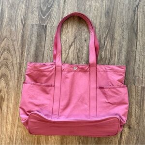 Lululemon Daily Multipocket Tote Bag 20L - Washed Mauve